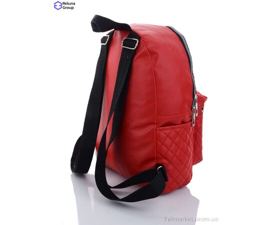 Фотография Рюкзак женский YM013-14 red 33*24*12 см, "Reluna Group" недорого оптом от прямого поставщика, изображение 3