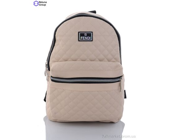 Фотография Рюкзак женский YM013-15 beige 33*24*12 см, "Reluna Group" недорого оптом от прямого поставщика, изображение 2