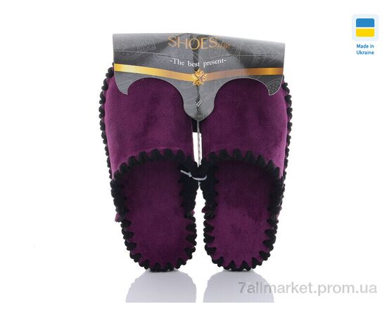Тапки женские для дома Весна/осень 21-108 фіолет (9 пар р.36-41) "Active" недорого оптом от прямого поставщика, изображение 2 Фотография Тапки женские для дома Весна/осень 21-108 фіолет (9 пар р.36-41) "Active" недорого оптом от прямого поставщика, изображение 2