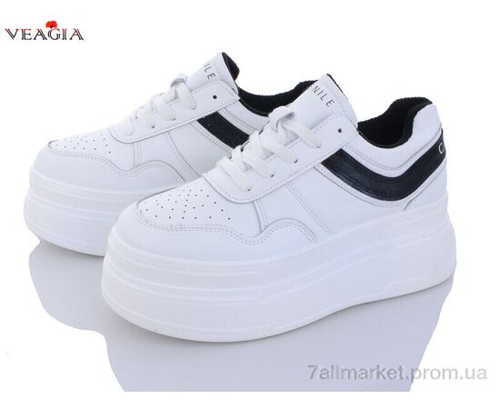 Фотография Кроссовки женские модные Весна/осень F1066-1 на флисе (6 пар р.36-40) "Veagia-ADA" недорого оптом от прямого поставщика, изображение 2