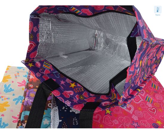 Сумка женская XT257 mix термо 35*26*12 см, "HOROSO HOME" недорого оптом от прямого поставщика, изображение 4 Фотография Сумка женская XT257 mix термо 35*26*12 см, "HOROSO HOME" недорого оптом от прямого поставщика, изображение 4