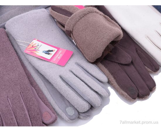 Рукавички жіночі Весна/осінь H211 сенсор mix (12 шт. р.сітка6,5-8,5) "KUINH" недорого оптом від прямого постачальника, зображення 2