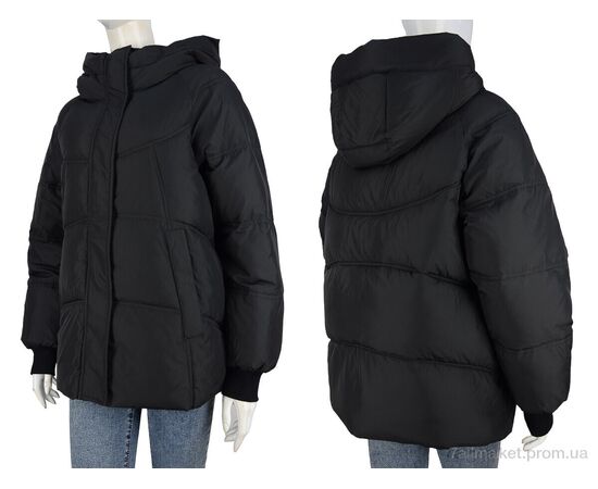 Фотография Куртка женская Зима 9122 black-5 (5 шт. р.сетка S-2XL) "Hope" недорого оптом от прямого поставщика, изображение 3