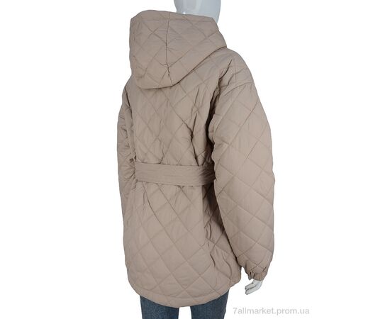 Куртка женская Весна/осень 1366 beige (4 шт. р.сетка M-2XL) "Hope" недорого оптом от прямого поставщика, изображение 2 Фотография Куртка женская Весна/осень 1366 beige (4 шт. р.сетка M-2XL) "Hope" недорого оптом от прямого поставщика, изображение 2