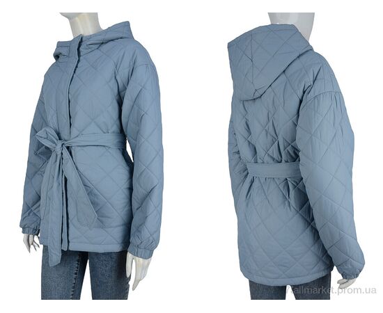 Куртка женская Весна/осень 1366 blue (4 шт. р.сетка M-2XL) "Hope" недорого оптом от прямого поставщика, изображение 3 Фотография Куртка женская Весна/осень 1366 blue (4 шт. р.сетка M-2XL) "Hope" недорого оптом от прямого поставщика, изображение 3