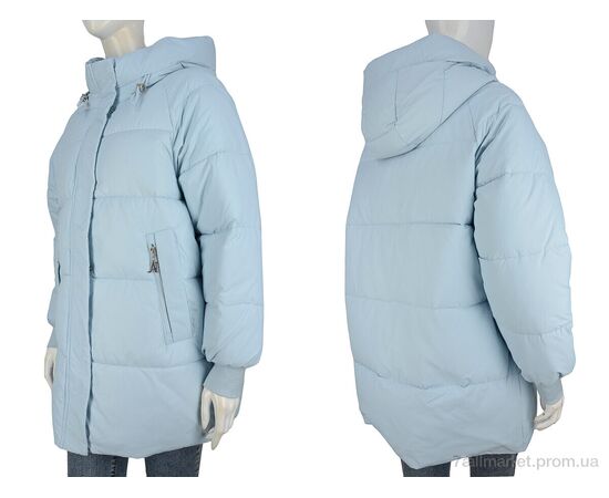 Фотография Куртка женская Зима 9159 sky blue (5 шт. р.сетка S-2XL) "Hope" недорого оптом от прямого поставщика, изображение 3