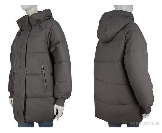 Фотография Куртка женская Зима 9159 coffee (5 шт. р.сетка S-2XL) "Hope" недорого оптом от прямого поставщика, изображение 3