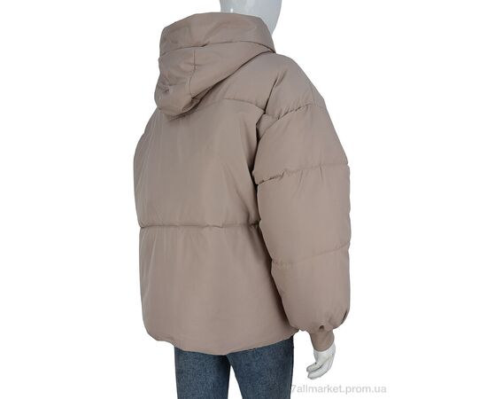 Куртка жіноча Зима 6805-1 d.beige (4 шт. р.сітка48-54) "Hope" недорого оптом від прямого постачальника, зображення 2