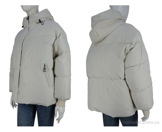 Куртка женская Зима 6805-1 beige (4 шт. р.сетка 48-54) "Hope" недорого оптом от прямого поставщика, изображение 3 Фотография Куртка женская Зима 6805-1 beige (4 шт. р.сетка 48-54) "Hope" недорого оптом от прямого поставщика, изображение 3