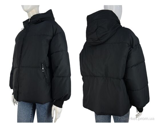 Куртка женская Зима 6805-1 black (4 шт. р.сетка 48-54) "Hope" недорого оптом от прямого поставщика, изображение 3 Фотография Куртка женская Зима 6805-1 black (4 шт. р.сетка 48-54) "Hope" недорого оптом от прямого поставщика, изображение 3