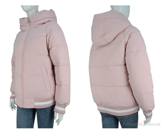 Куртка жіноча Зима 9123 pink-5 (5 шт. р.сіткаS-2XL) "Hope" недорого оптом від прямого постачальника, зображення 3