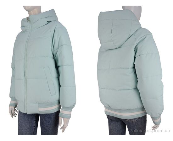 Куртка жіноча Зима 9123 blue-5 (5 шт. р.сіткаS-2XL) "Hope" недорого оптом від прямого постачальника, зображення 3