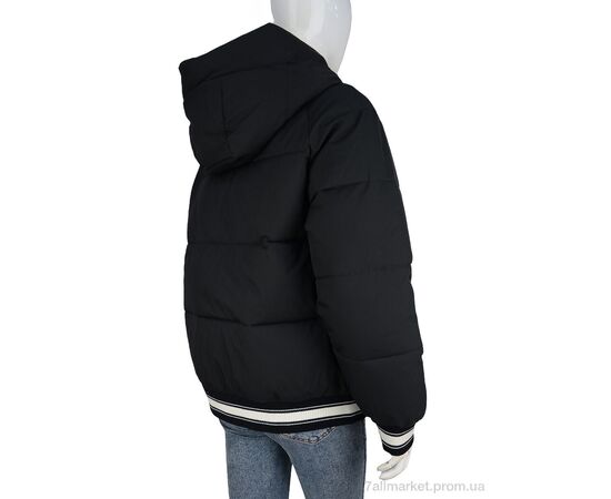 Куртка жіноча Зима 9123 black-5 (5 шт. р.сіткаS-2XL) "Hope" недорого оптом від прямого постачальника, зображення 2