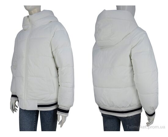 Фотография Куртка женская Зима 9123 white-5 (5 шт. р.сетка S-2XL) "Hope" недорого оптом от прямого поставщика, изображение 3
