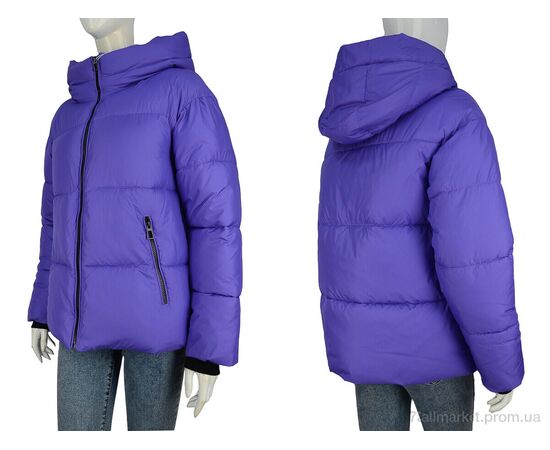 Куртка жіноча Зима 9127 violet-5 (5 шт. р.сіткаS-2XL) "Hope" недорого оптом від прямого постачальника, зображення 3
