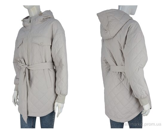 Куртка женская Весна/осень 23-556 beige-5 (5 шт. р.сетка S-2XL) "Hope" недорого оптом от прямого поставщика, изображение 3 Фотография Куртка женская Весна/осень 23-556 beige-5 (5 шт. р.сетка S-2XL) "Hope" недорого оптом от прямого поставщика, изображение 3