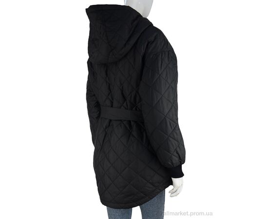 Куртка женская Весна/осень 23-556 black-5 (5 шт. р.сетка S-2XL) "Hope" недорого оптом от прямого поставщика, изображение 2 Фотография Куртка женская Весна/осень 23-556 black-5 (5 шт. р.сетка S-2XL) "Hope" недорого оптом от прямого поставщика, изображение 2