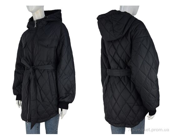 Куртка женская Весна/осень 23-560 black-5 (5 шт. р.сетка 52-60) "Hope" недорого оптом от прямого поставщика, изображение 3 Фотография Куртка женская Весна/осень 23-560 black-5 (5 шт. р.сетка 52-60) "Hope" недорого оптом от прямого поставщика, изображение 3