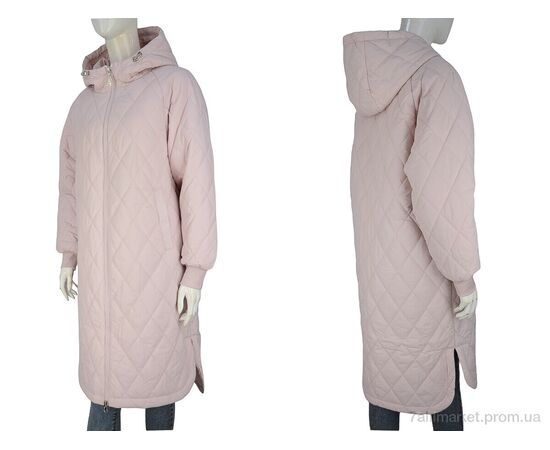 Фотография Пальто женское Весна/осень 21-05 pink-4 (4 шт. р.сетка S-XL) "Hope" недорого оптом от прямого поставщика, изображение 3