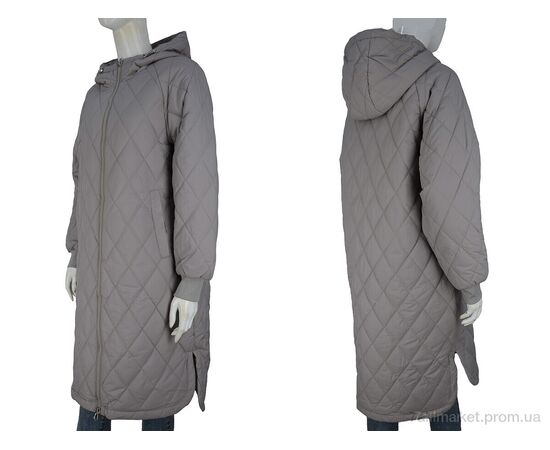 Пальто женское Весна/осень 21-05 grey-4 (4 шт. р.сетка S-XL) "Hope" недорого оптом от прямого поставщика, изображение 3 Фотография Пальто женское Весна/осень 21-05 grey-4 (4 шт. р.сетка S-XL) "Hope" недорого оптом от прямого поставщика, изображение 3