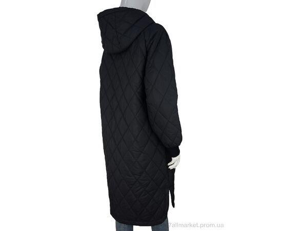 Фотография Пальто женское Весна/осень 21-05 black-4 (4 шт. р.сетка S-XL) "Hope" недорого оптом от прямого поставщика, изображение 2