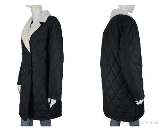 Куртка женская Весна/осень 9112 black-5 (5 шт. р.сетка 48-56) "Hope" недорого оптом от прямого поставщика, изображение 3 Фотография Куртка женская Весна/осень 9112 black-5 (5 шт. р.сетка 48-56) "Hope" недорого оптом от прямого поставщика, изображение 3