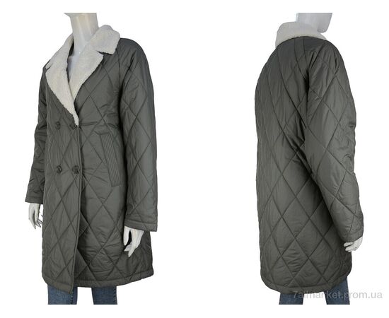 Куртка женская Весна/осень 9112 d.green-5 (5 шт. р.сетка 48-56) "Hope" недорого оптом от прямого поставщика, изображение 3 Фотография Куртка женская Весна/осень 9112 d.green-5 (5 шт. р.сетка 48-56) "Hope" недорого оптом от прямого поставщика, изображение 3