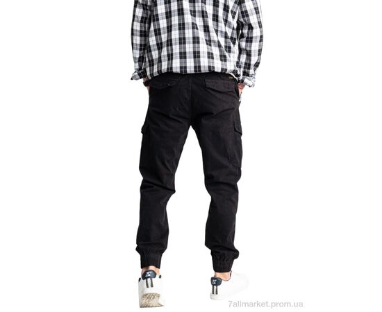 Спортивні штани чоловічі Весна/осінь 1693-5 джогери (8 шт. р.сітка29-38) "Massmag" недорого оптом від прямого постачальника, зображення 2