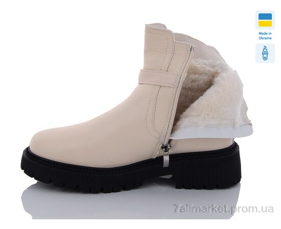 Черевики жіночі стильні Зима 0437-2 (8 пар р.36-41) "Swin" недорого оптом від прямого постачальника, зображення 2