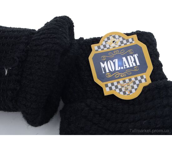 Фотография Перчатки женские Зима D041 black (12 шт. р.сетка One size) "TUZZI" недорого оптом от прямого поставщика, изображение 2