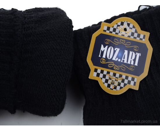 Фотография Перчатки женские Зима C55 без пальців  black (12 шт. р.сетка One size) "TUZZI" недорого оптом от прямого поставщика, изображение 2