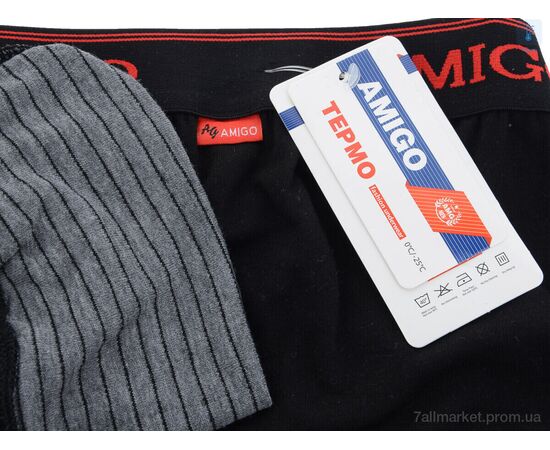 Фотография Кальсоны Зима 767 black термо (4 шт. р.сетка XL-4XL) "Textile" недорого оптом от прямого поставщика, изображение 3