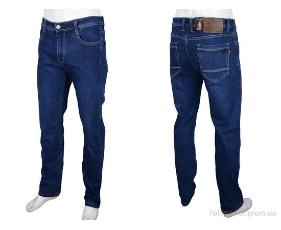 Джинси чоловічі Зима BL9236 blue (8 шт. р.сітка30-38) "Baron" недорого оптом від прямого постачальника, зображення 3