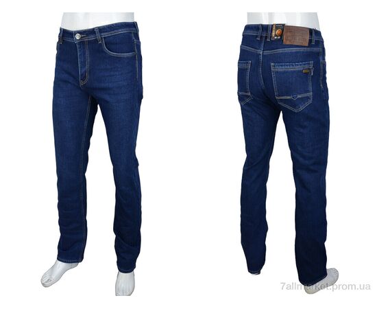 Джинси чоловічі Зима FBR9276 blue (8 шт. р.сітка30-38) "Baron" недорого оптом від прямого постачальника, зображення 3