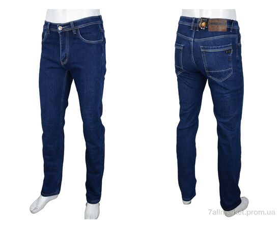 Джинси чоловічі Зима FBR9279 blue (8 шт. р.сітка30-40) "Baron" недорого оптом від прямого постачальника, зображення 3