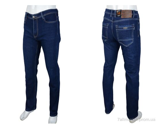 Джинси чоловічі Зима FBR9283 blue (8 шт. р.сітка29-38) "Baron" недорого оптом від прямого постачальника, зображення 3