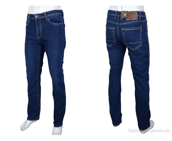 Джинси чоловічі Зима FBR9286 blue (8 шт. р.сітка32-42) "Baron" недорого оптом від прямого постачальника, зображення 3