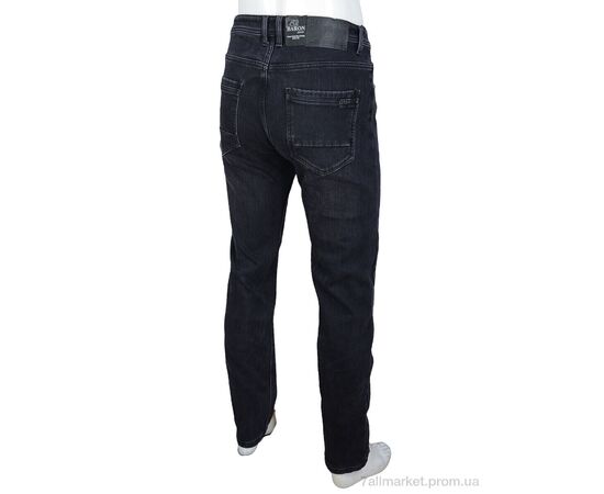 Джинси чоловічі Зима F608 grey (8 шт. р.сітка29-38) "Baron" недорого оптом від прямого постачальника, зображення 2