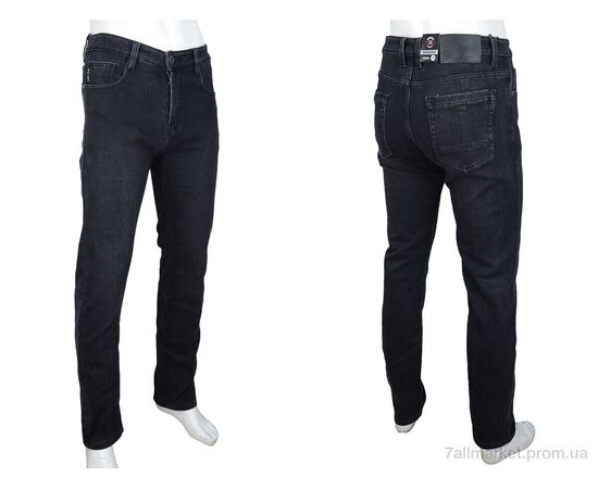 Джинси чоловічі Зима F605 grey (8 шт. р.сітка32-38) "Baron" недорого оптом від прямого постачальника, зображення 3
