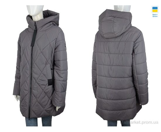 Куртка женская Зима K3 ожиновий (6 шт. р.сетка 50-60) "Tatiana-DIVO" недорого оптом от прямого поставщика, изображение 3 Фотография Куртка женская Зима K3 ожиновий (6 шт. р.сетка 50-60) "Tatiana-DIVO" недорого оптом от прямого поставщика, изображение 3