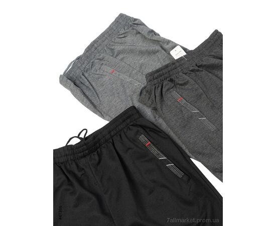 Спортивні штани чоловічі Весна/осінь 41512 mix (6 шт. р.сіткаM-4XL) "Massmag" недорого оптом від прямого постачальника, зображення 4