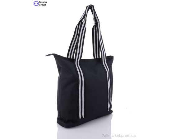 Жіноча сумка SQ001 black 37*34*10 см, "Reluna Group" недорого оптом від прямого постачальника, зображення 2