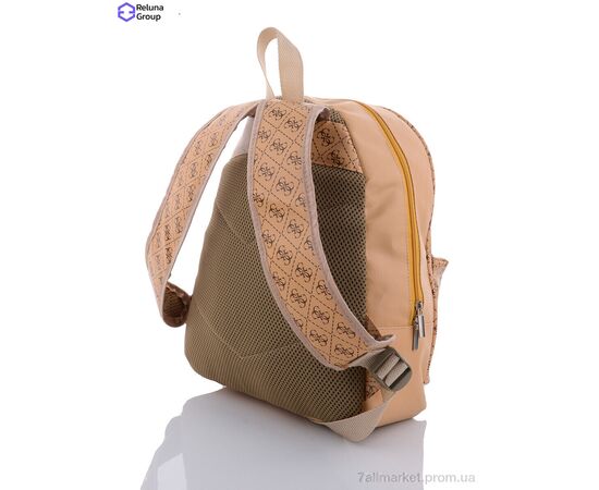 Рюкзак жіночий SQ002-1 beige 38*30*12 см, "Reluna Group" недорого оптом від прямого постачальника, зображення 2