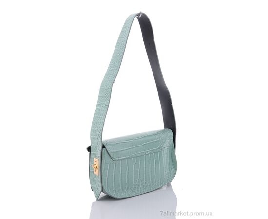 Сумка женская 2147-9 green 14*22*6 см, "David Polo" недорого оптом от прямого поставщика, изображение 2 Фотография Сумка женская 2147-9 green 14*22*6 см, "David Polo" недорого оптом от прямого поставщика, изображение 2