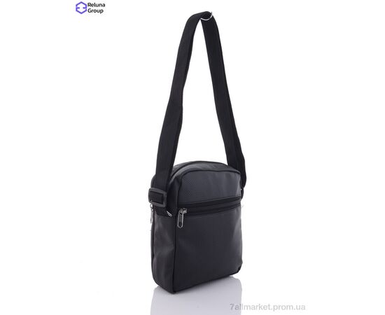 Сумка чоловіча DN002-3 black 22*17*6 см, "Reluna Group" недорого оптом від прямого постачальника, зображення 3