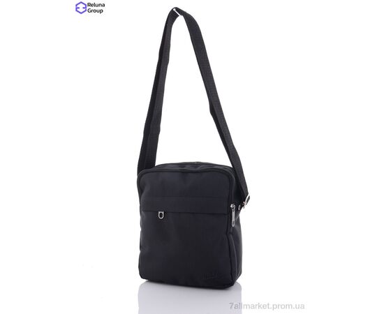 Сумка чоловіча DN002-6 black 22*17*6 см, "Reluna Group" недорого оптом від прямого постачальника, зображення 2