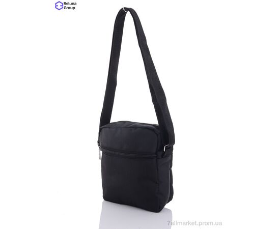 Сумка чоловіча DN002-6 black 22*17*6 см, "Reluna Group" недорого оптом від прямого постачальника, зображення 3