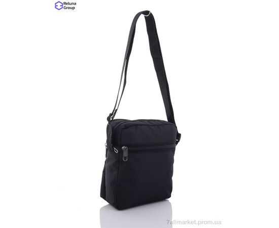 Сумка чоловіча DN002-7 black 22*17*6 см, "Reluna Group" недорого оптом від прямого постачальника, зображення 2