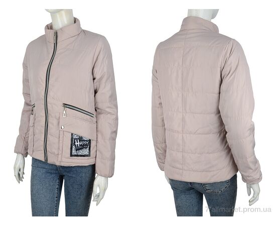 Куртка женская Весна/осень 053-1 powder (07624) (2 шт. р.сетка 42-50) "Obuvok" недорого оптом от прямого поставщика, изображение 3 Фотография Куртка женская Весна/осень 053-1 powder (07624) (2 шт. р.сетка 42-50) "Obuvok" недорого оптом от прямого поставщика, изображение 3