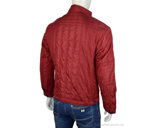 Куртка мужская Весна/осень K855 red (04522) (5 шт. р.сетка 46-54) "Obuvok" недорого оптом от прямого поставщика, изображение 2 Фотография Куртка мужская Весна/осень K855 red (04522) (5 шт. р.сетка 46-54) "Obuvok" недорого оптом от прямого поставщика, изображение 2
